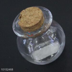 Storage Jars Bottle Vial Container with Cork Stopper Glass Craft