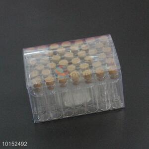 Small Cute Mini Cork Stopper Glass Bottles Vials Jars Containers Small Wishing Bottle