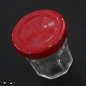 Red Lid Mini Glass Bottles Sealed Cans Bottles