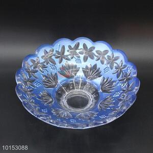 Made in China glass fruit plate/salad bowl