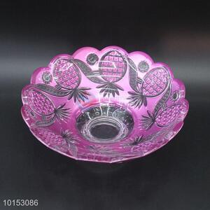 New product glass fruit plate/salad bowl