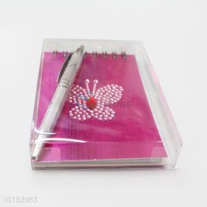 Latest Arrival Students Spiral Coil Notebook Pen Set