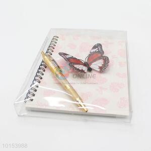 Latest Arrival Eco-friendly Spiral Coiled Notebook with Pen