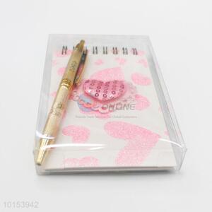 Pretty Cute Journal Stationery Set Notebook with Pen