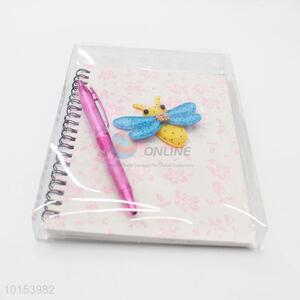 Wholesale Eco-friendly Spiral Coiled Notebook with Pen
