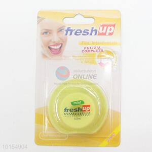 Small Box Packaging Yellow Mini Dental Floss