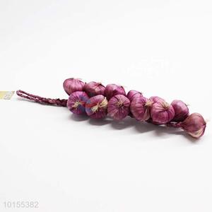 12 Heads Simulation of Purple Garlic/Decoration Artificial Vegetable