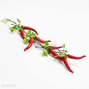8 Heads Simulation of Red Pepper/Decoration Artificial Vegetable