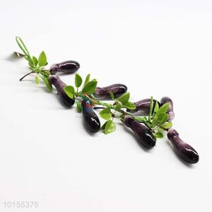 8 Heads Simulation of Eggplant/Decoration Artificial Vegetable