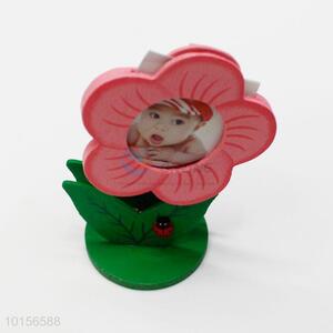Popular Memo Clip, Wooden Memo Holder in Flower Shape