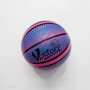 Novel Basket Printed Inflatable Beach Ball PVC Toy Ball