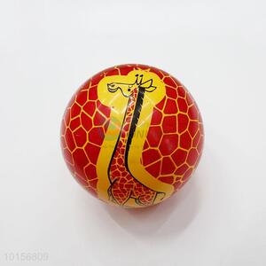 Wholesale PVC Inflatable Promotional Giraffe Printed Ball Beach Ball