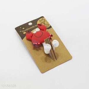 Promotional cute crab shaped pvc sucker toothbrush holder