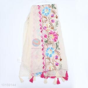 Latest Design Embroidered Pashmina and Shawl Lady Scarf