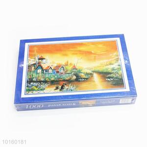 1000pcs Nice Painting Puzzles Set For Children