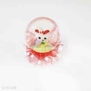 Decorative Rabbit Water Globe
