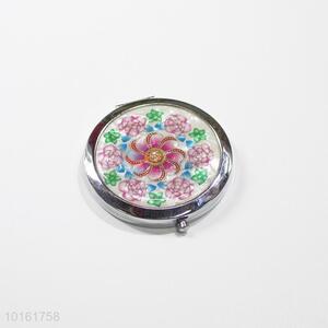 Top selling flower printed epoxy iron mirror