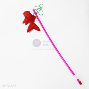 Cat Toys interactive Elastic Rod with Funny Fish