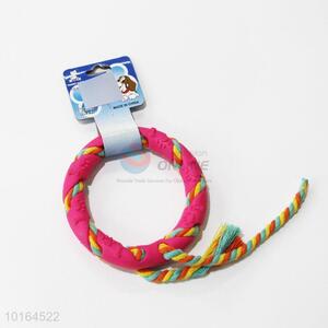 Pet Ring Toy with Cotton Rope Dog Toy Pet Toys