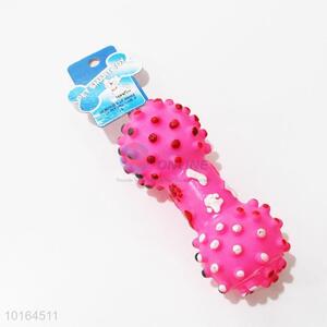 Bone Shape Rubber Pet Toys Bite-resistant Squeak Toys