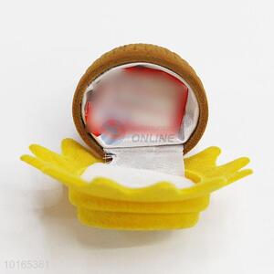 New Arrival Foam Insert Jewellery Case for Ring Earring in Sunflower Shape