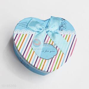 Hot Sale Heart Shape Kraft Paper Gift Box Packaging with Lid