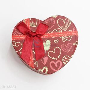 Hot Sale Cosmetic Paper Gift Box Packaging in Heart Shape