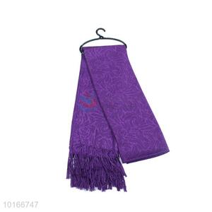Top quality great purple scarf