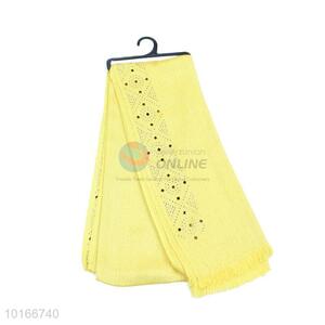 Wholesale yellow best low price scarf