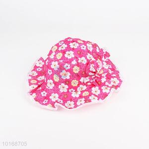 Beautiful Flower Printed Hats&Caps for Girls