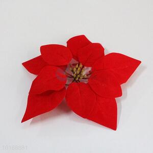Promotional cheap price red faux flower fake flower