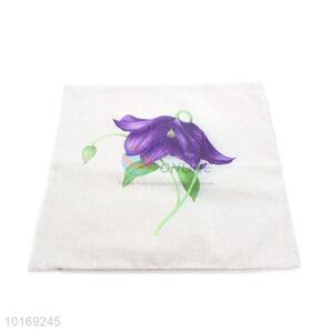 Factory direct sale cheap best simple flower pillowcase