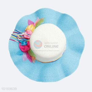 Newest product cutstom ladies' staw hat/summer hat