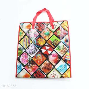 Promotional Nice Picture Printed Wholesale Reusable PP Shopping Tote Bag