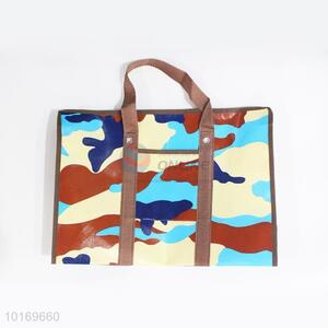 New Design Brown Reusable Non-woven Shopping Tote Bag