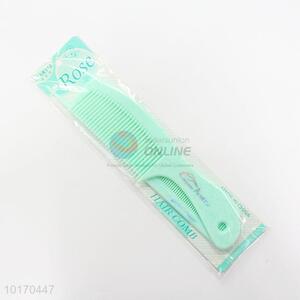 Beautiful Green Portable Plastic Hair Comb Set for Women