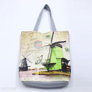 High quality lint tote bag/casual bags