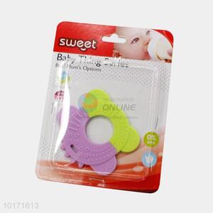 China Wholesale Lovely Food-grade Silicone <em>Baby</em> <em>Teether</em> Toy