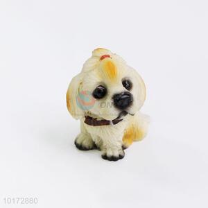 Pretty Cute Resin Animals Craft Decorative Polyresin Dog