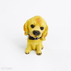 Cheap Price Art and Craft Polyresin Dog for Decoration