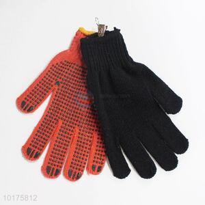Cotton Dotted Protective Antislip Safety Gloves With Anti-Slip Particle Working Gloves