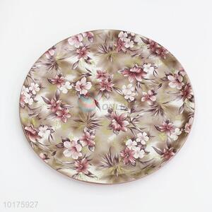 Wholesale Cheap Round Shaped Salver ABS Tray for Serving Food