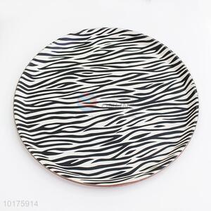 Fashion Style ABS Salver Serving Plate in Round Shape