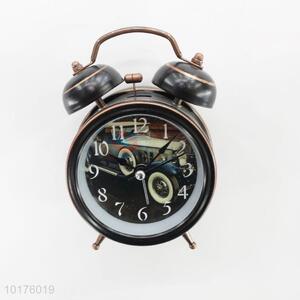 Creative metal clock alarm clock