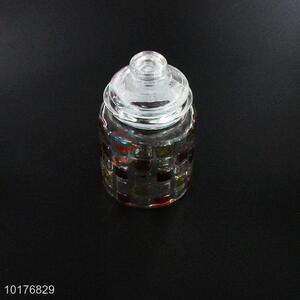 Anti-slip sealed glass jar/glass storage pot/storage bottle