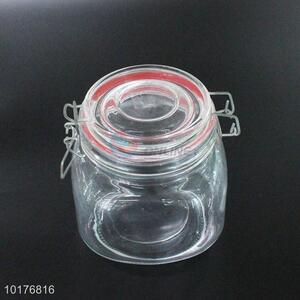 Wholesale food sealed glass jar/glass storage pot