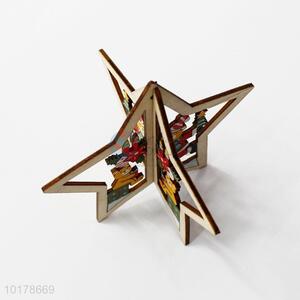 Wholesale Eco-friendly Wooden Craft in Christmas Tree Shape