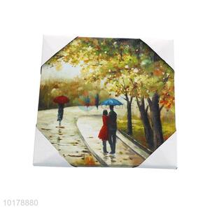 Hot Modern Handmade Craft Decorative Wall Oil Paintings Without Frame