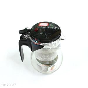 Popular Glass Teapot/Kettle With Black Handle