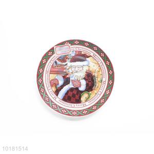 Fashion Design Christmas Ceramic Plate